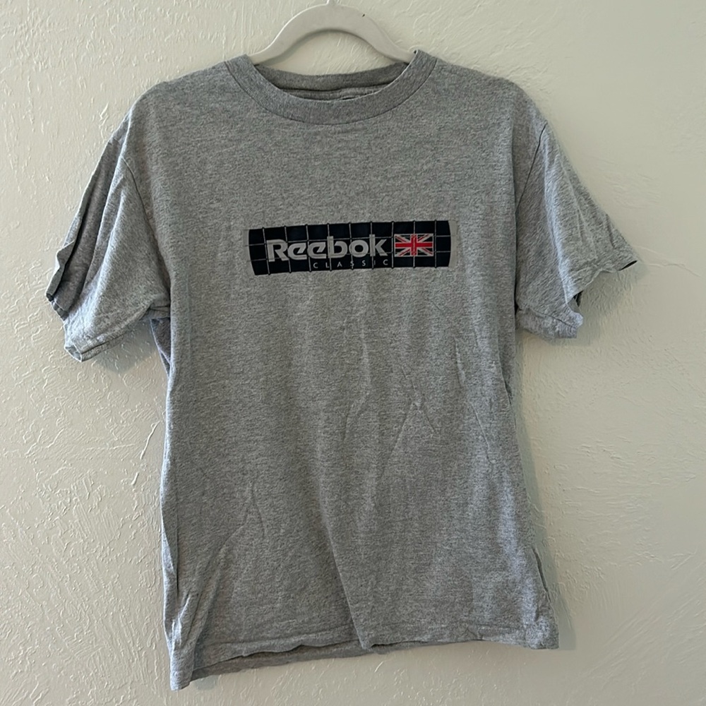 Vintage gray Reebok classic tee